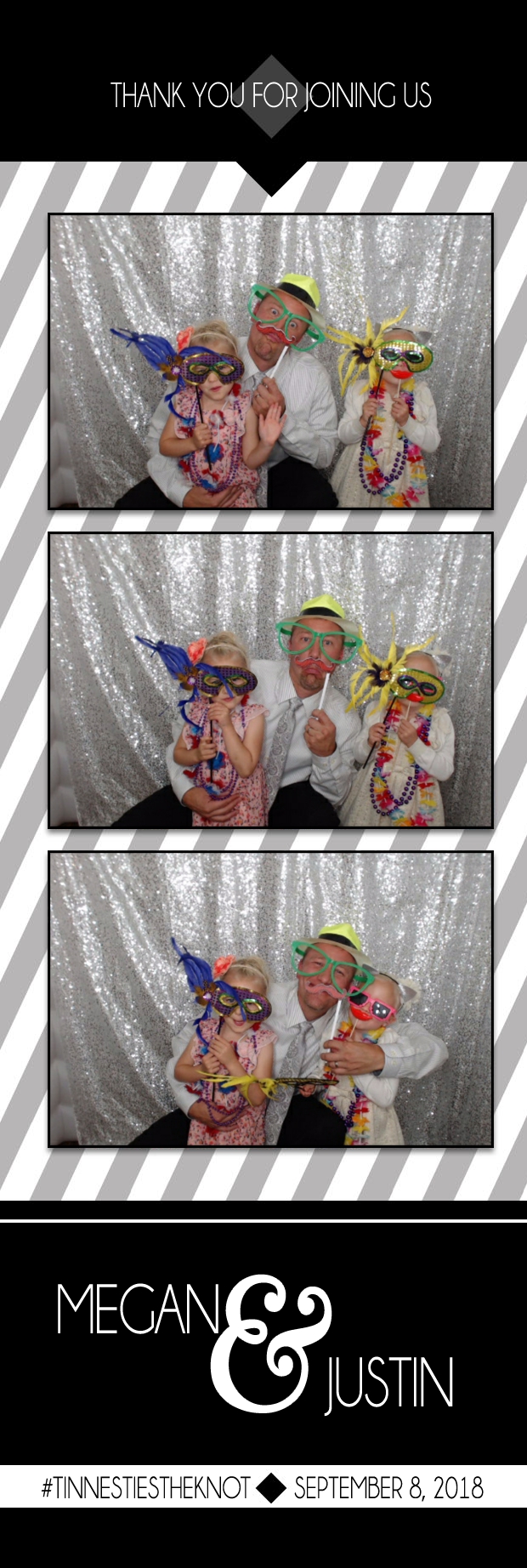 Megan and Justin's Wedding | View more photos from the event at gallery.photoboothbillings.com/u/PhotoBoothBillings/Megan-and-Justins-Wedding